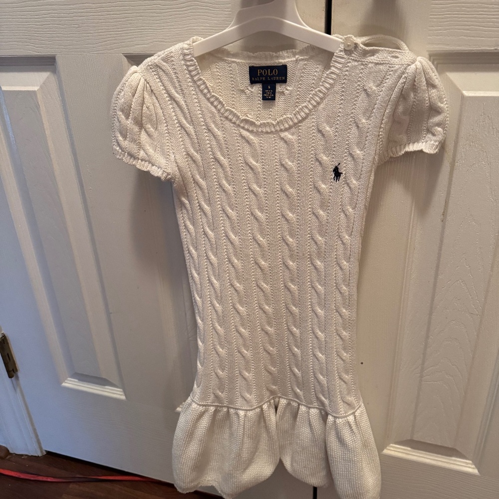 White Sweater dress